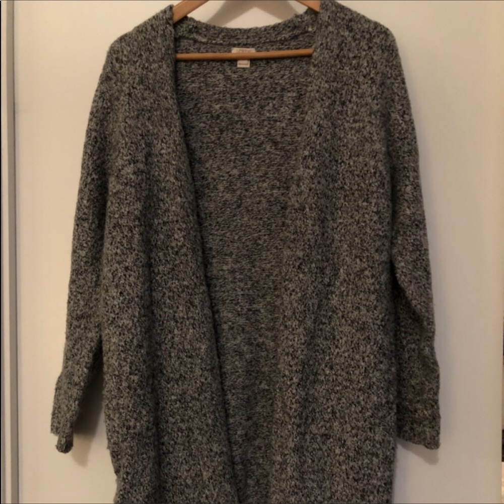 J Crew knit sweater coatigan
